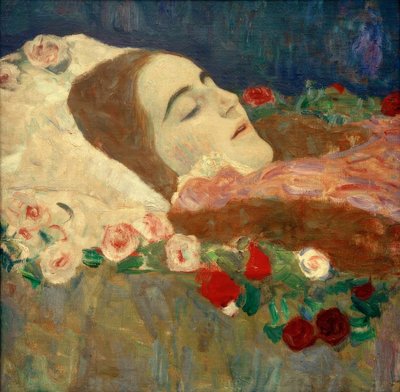 Ria Munk on Her Deathbed by Gustav Klimt